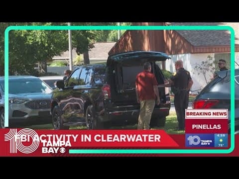 FBI agents at apartment complex in Clearwater
