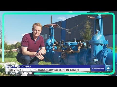 Thieves targeting water backflow prevention devices