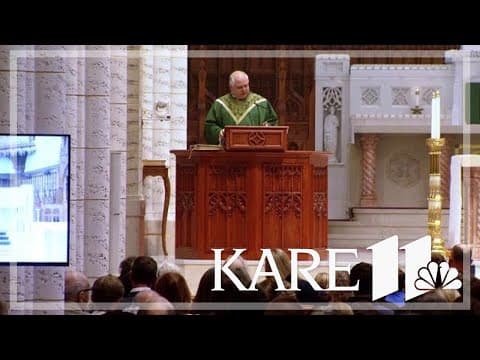 Lewiston, Maine parishioners return to Sunday services following shooting