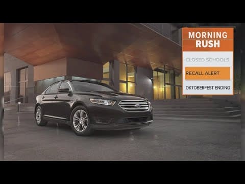 Ford recalls more than 1,000 cars due to issues with door trim