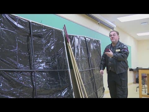 Group of scientists at Gannon University create solar platform for solar eclipse viewing