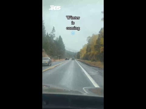 Winter is coming to western Washington