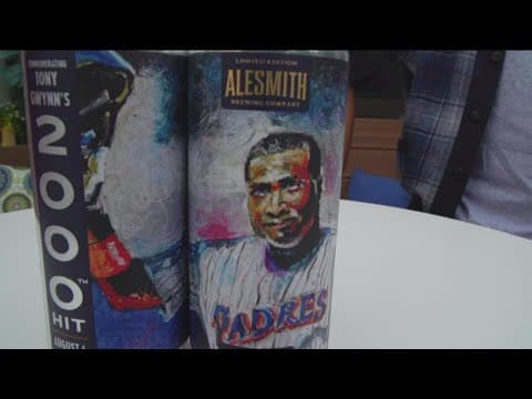 Ground Floor Murals collaborating with AleSmith for unique Padres cans