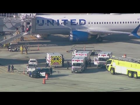Plane's emergency landing in San Diego after battery pack catches fire sends several to hospital
