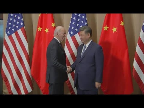 Biden meets with Chinese leader as Trump attends UFC fight in New York