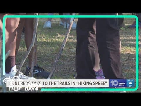 Hillsborough County's annual hiking spree kicks off