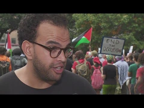 Locals join Israel-Hamas war demonstration near Tulane University campus