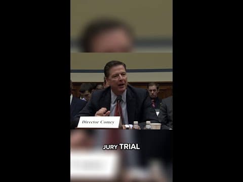 Comey pleads not guilty in Justice Department case accusing him of lying to Congress