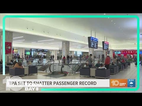 TPA expects to break passenger record for spring break