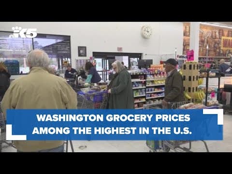 Grocery prices in Washington among the highest in the country