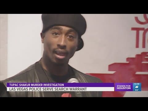 Search warrant served in 1996 killing of rapper Tupac Shakur