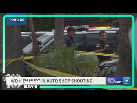 2 men hurt in shooting at Largo auto repair shop