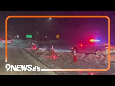 Avalanche closes Loveland Pass, trapping vehicle