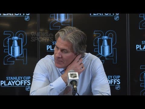 'It breaks your heart.' Avalanche coach Jared Bednar talks about his team's season ending