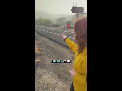 Blewett Pass Closed Due to Labor Mountain Fire