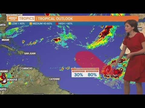 Sunday morning tropical update: Moisture in Pacific could bring rain