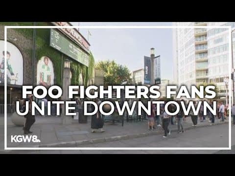 Thousands of fans flock to see Foo Fighters at Providence Park