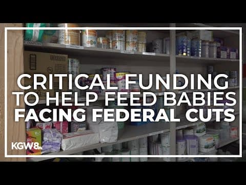 Portland group fears federal cuts to support for mothers and children