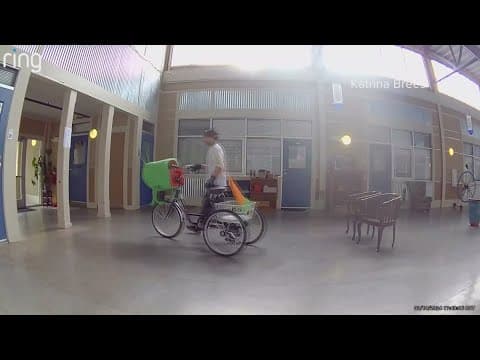 Residents say two men came in New Orleans apartment lobby, stole cremated remains and a bike