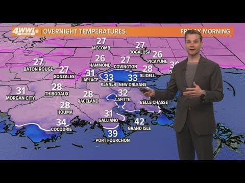 Winter Weather Impact: Gradual warm up into weekend, still icy as thaw occurs Thursday afternoon