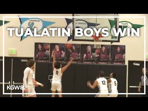 Tualatin boys get past Lake Oswego at home | Friday Night Hoops