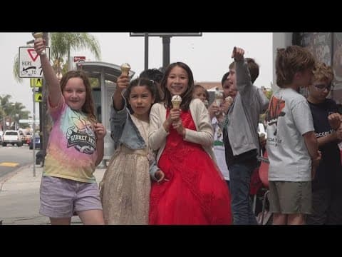 Birney Elementary students with perfect attendance awarded limo ride, ice cream