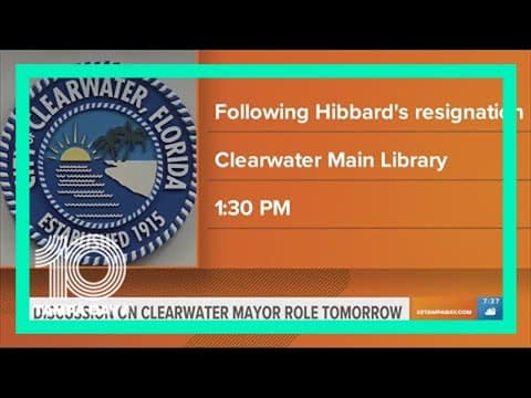 Clearwater leaders to discuss future after mayor's sudden resignation