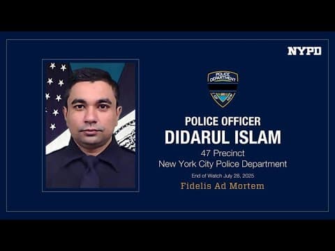 Victims of New York City shooting include police officer and executive at investment firm