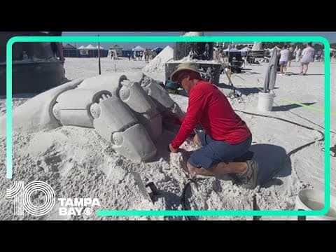 Siesta Key Crystal Classic returns to Tampa Bay with dozens of international sand sculpting artists