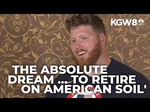 Ryan Crouser discusses winning a third straight gold medal at the Paris Olympics