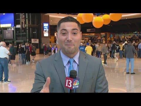 Excitement around Pacers home-opener