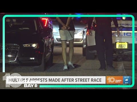 48 arrested after street racing bust in St. Petersburg