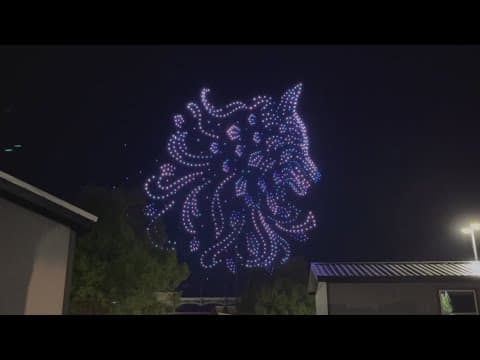 A Texas-based company just beat the world record for the largest drone show