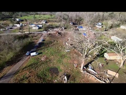 Severe storms in midwest and south kill 40 people in 7 states