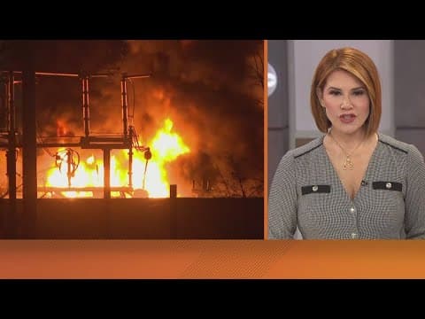 Oncor electrical substation catches fire ahead of winter storms