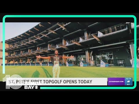 Topgolf opens its first location in St. Petersburg