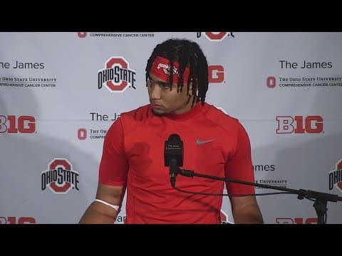 C.J. Stroud postgame interview | Ohio State-Michigan