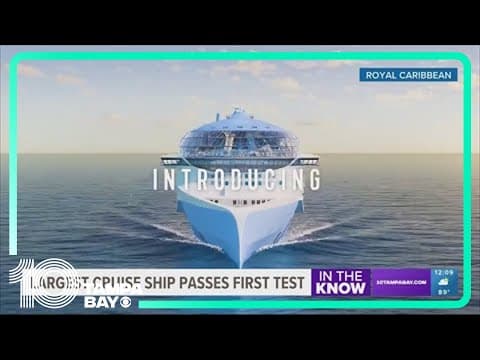 Largest cruise ship, Icon of the Seas, to debut in Florida in 2024