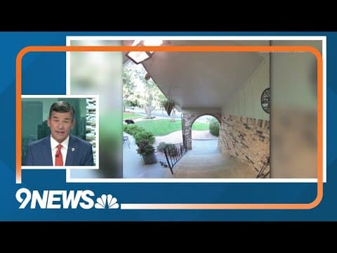 Bear takes morning stroll around Colorado city