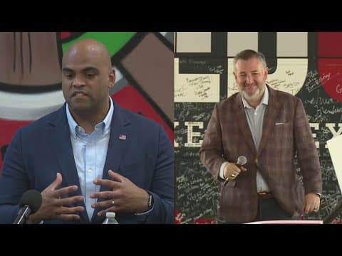 What Sen. Ted Cruz and Rep. Colin Allred had to say to KHOU 11's Len Cannon