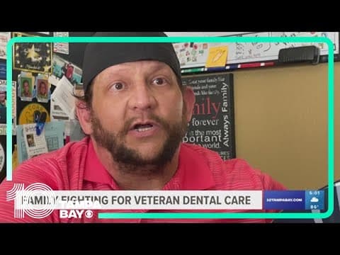 A veteran's fight to restore his smile highlights dental care issues through the VA