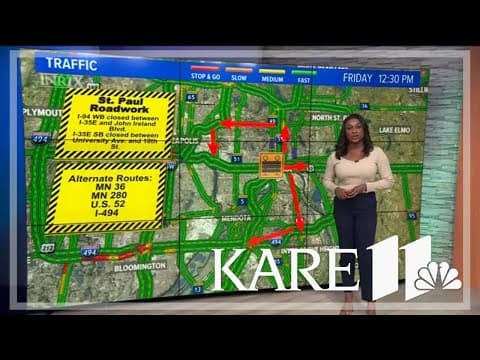 Downtown St. Paul to see major road closures