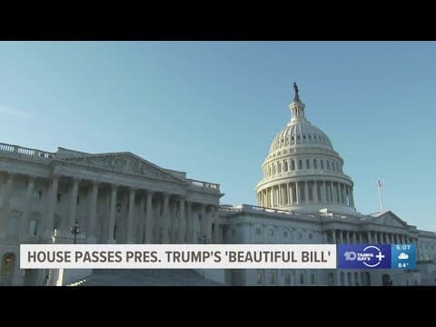 House sends Trump's $4.5 trillion tax and cuts bill to his desk