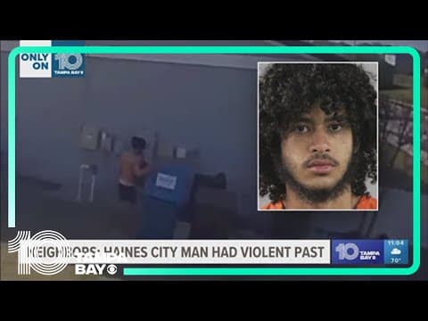 Neighbors speak on man's violent past after stabbing 2 dogs