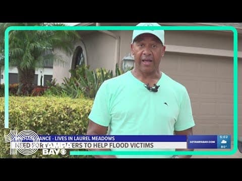 Sarasota in need of volunteers to help flood victims