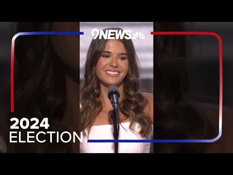 Kai Trump, Donald Trump’s Granddaughter, Gives First Speech