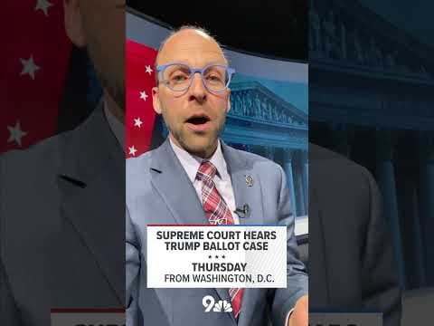 Supreme Court to hear Colorado's Trump ballot case