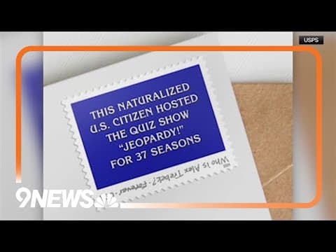 Alex Trebek to be honored with new stamp