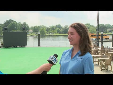 The Wharf prepares for movie night; 'Twisters' on the water