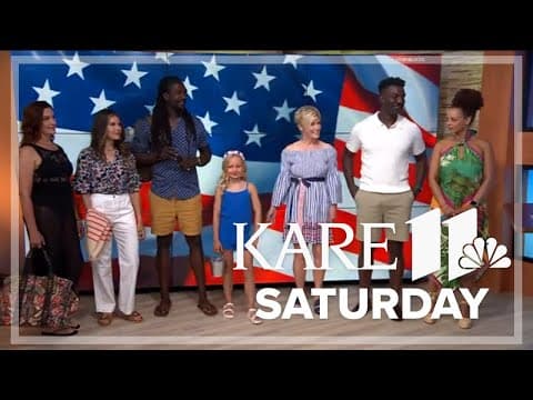 Summer fashion for the 4th of July